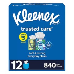 KLEENEX TISSUE  12X70CT BOX