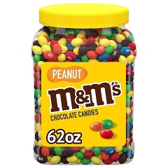 M&M PEANUTS CHOCOLATE  62OZ