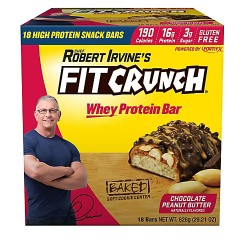 FIT CRUNCH BAR CHOCOLATE PEANUT BUTTER  18CT