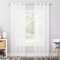 918 CURTAIN SHEER 59X63 WHT 1PC